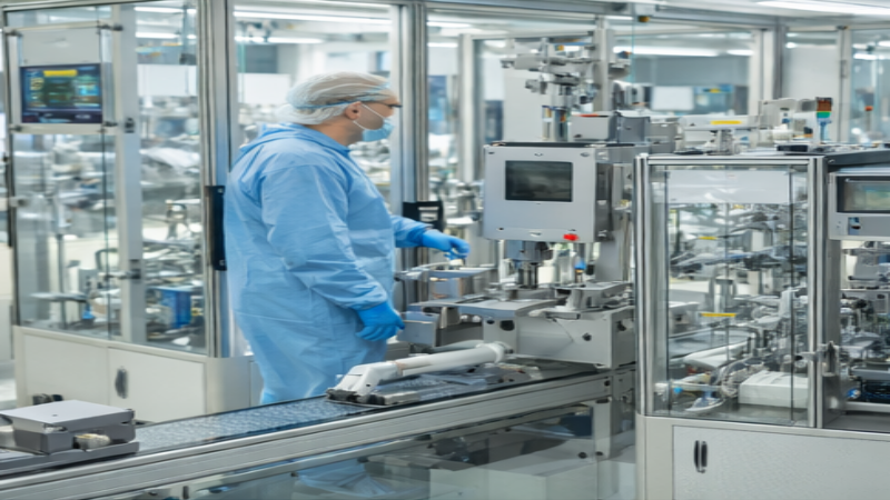 IV cannula የመሰብሰቢያ ማሽን