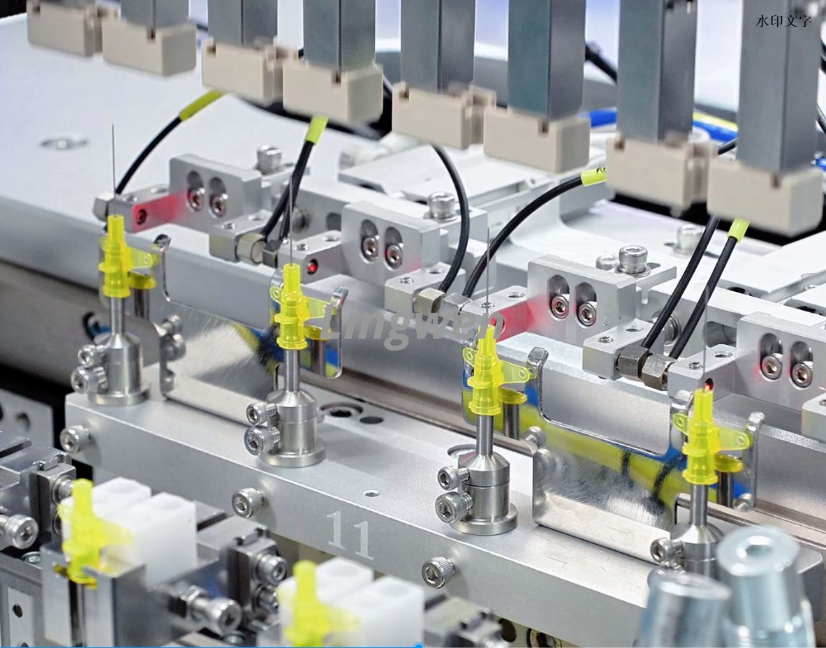 ደህንነት IV ካቴቴ ከዊንጅ ማሽን ጋር